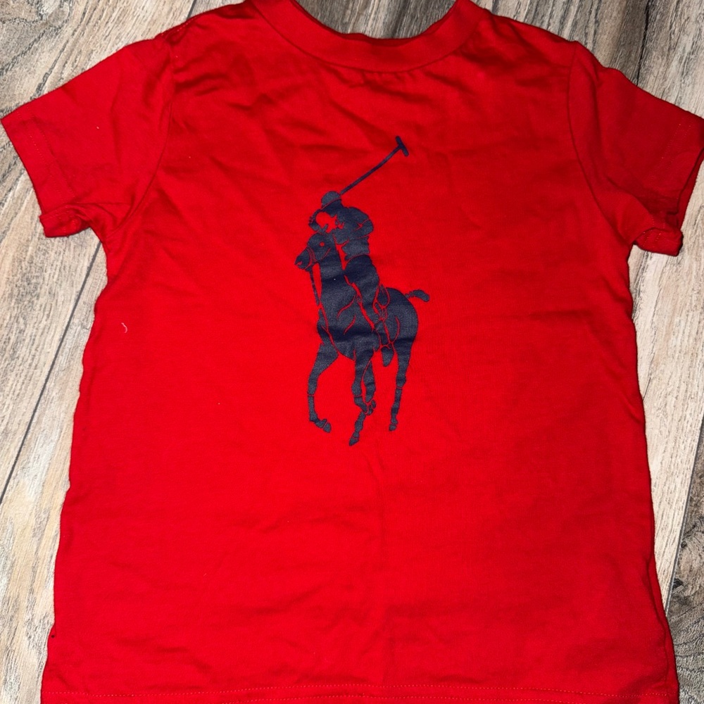 Red Polo shirt